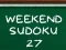 Žaidimas Weekend Sudoku 27 internete