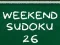 Žaidimas Weekend Sudoku 26 internete