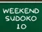Žaidimas Weekend Sudoku 10 internete