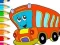 Žaidimas Coloring Book: Bus internete