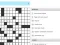 Žaidimas LA Times Crossword internete