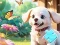 Žaidimas Jigsaw Puzzle: Dog In Garden internete