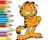 Žaidimas Coloring Book: Garfield Hamburger internete