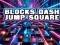 Žaidimas Blocks Dash Jump Square internete