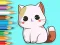 Žaidimas Coloring Book: Cute Kitten internete