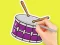 Žaidimas Coloring Book: Star Drum internete