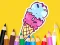 Žaidimas Coloring Book: Cool Ice Cream internete