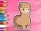 Žaidimas Coloring Book: Cute Alpaca internete