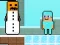Žaidimas Noob vs Pro Snowman internete