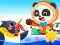Žaidimas Jigsaw Puzzle: Baby Panda Antarctic Tour internete