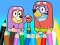 Žaidimas Coloring Book: Bluey Flossing Grannies internete