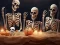 Žaidimas Halloween Skeleton Colony Escape internete