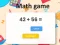 Žaidimas Math game internete