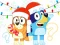 Žaidimas Kids Quiz: Bluey Christmas Quiz internete