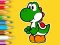 Žaidimas Coloring Book: Yoshi Fishing Day internete