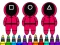 Žaidimas Coloring Book: Squid Game Mask internete