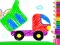 Žaidimas Toddler Drawing: Tanker Truck internete