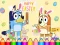 Žaidimas Coloring Book: Bluey Happy Easter internete