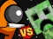 Žaidimas Among vs Creeper internete