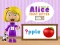 Žaidimas World of Alice First Letter internete