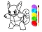 Žaidimas Pokemon Coloring Book internete