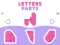 Žaidimas Letters Parts internete
