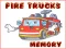 Žaidimas Fire Trucks Memory internete