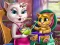 Žaidimas Angela Toddler Feed internete