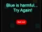 Žaidimas Avoid the blue internete