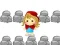 Žaidimas Little Red Riding Hood - Cookie Feast: internete