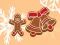 Žaidimas Gingerbreadman Coloring internete