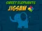Žaidimas Sweet Elephants Jigsaw internete