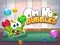 Žaidimas Om Nom Bubbles internete