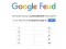 Žaidimas Google Feud internete