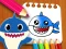 Žaidimas Baby Shark Coloring Book internete
