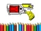 Žaidimas Back To School: Nerf Coloring Book internete