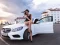 Žaidimas Girls and cars puzzle internete