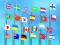 Žaidimas Flag Puzzle Jam: Collect Flags internete