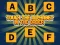 Žaidimas Touch The Alphabet In The Oder internete