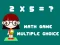 Žaidimas Math Game Multiple Choice internete