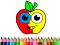 Žaidimas Back To School: Apple Coloring Book internete