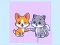 Žaidimas Cats and Dogs Puzzle internete