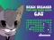 Žaidimas Brick Breaker Chipi Chipi Chapa Chapa Cat internete