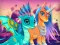 Žaidimas Cute Unicorns And Dragons Puzzle internete