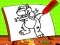 Žaidimas Easy Kids Coloring Dinosaur internete