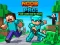 Žaidimas Noob vs Pro Help Hacker danger Hacker internete