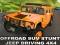 Žaidimas Offroad Suv Stunt Jeep Driving 4x4 internete