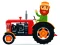 Žaidimas Cartoon Farm Traktors internete