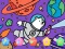 Žaidimas Color By Code Space Bear internete