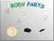 Žaidimas Body parts internete